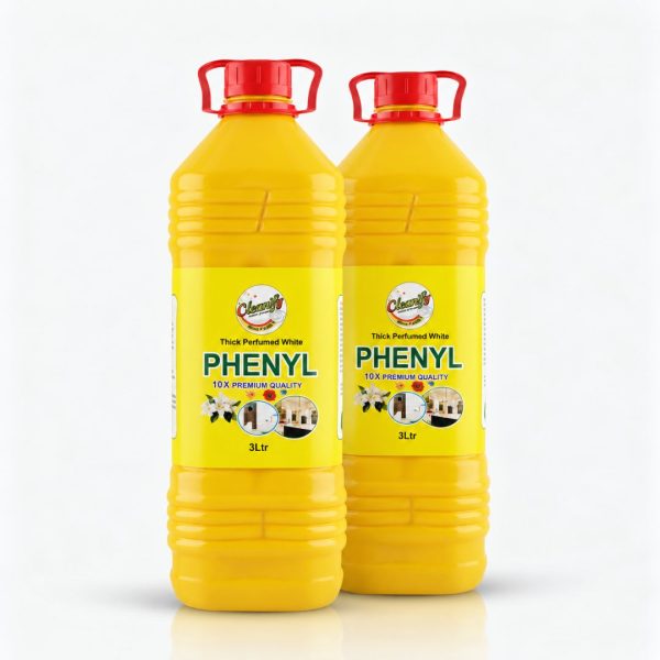 Cleanify Perfumed White Phenyle 3L, pack of 2