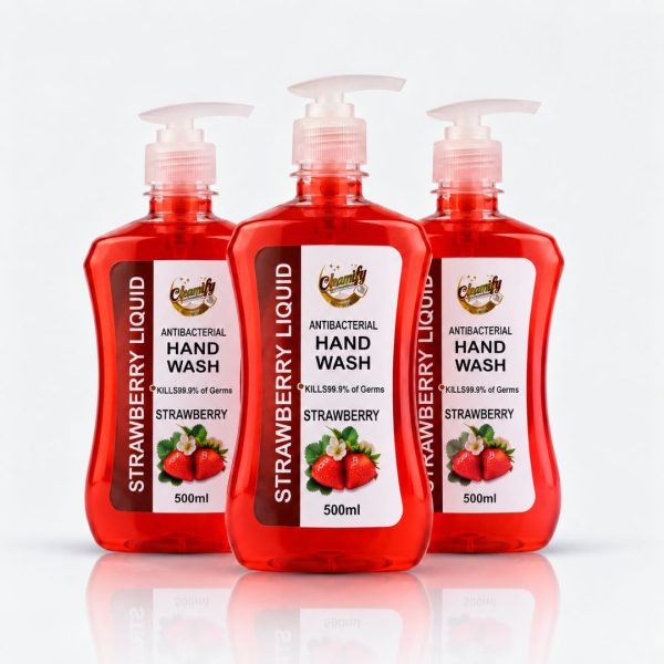 Cleanify Hand Wash Liquid 500ml, pack of 3