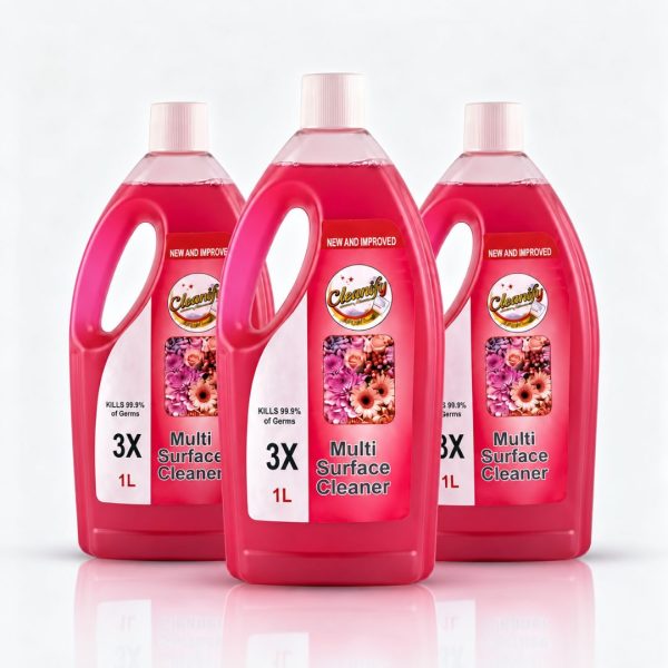 Cleanify Multi Surface Cleaner 1L, pack of 3