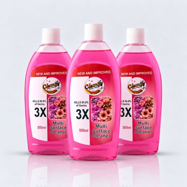 Cleanify Multi Surface Cleaner 500ml, pack of 3